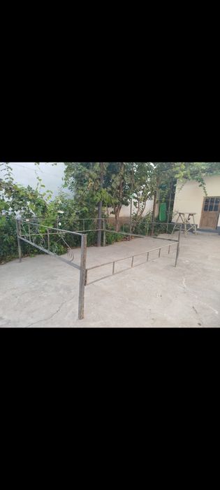 Металлический топчан