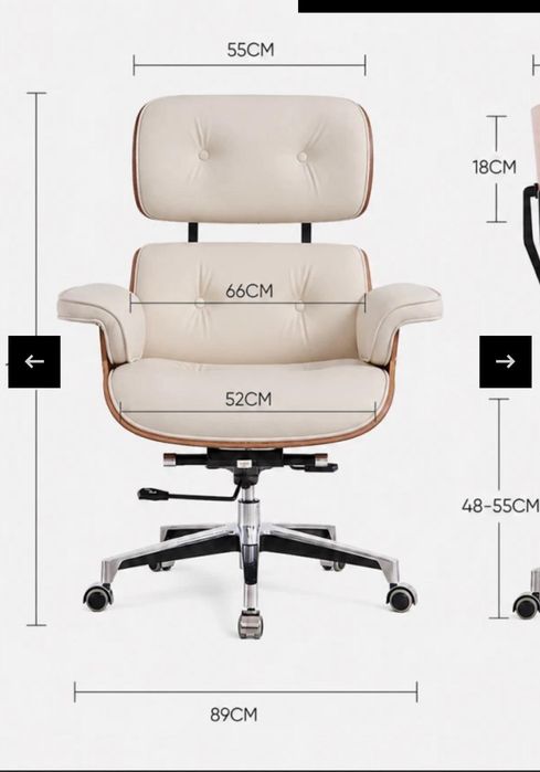 Vand scaun birou premium piele