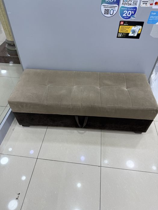 Пуфик мягкий с местом для хранения