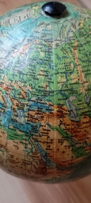 Glob pământesc retro din anii 1970