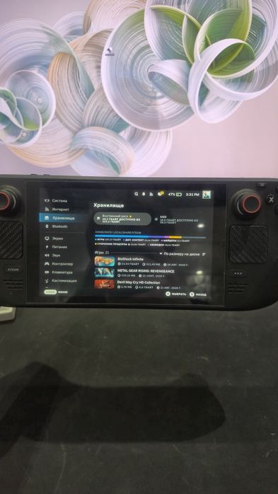 Продам Steam Deck LCD 256gb ssd + 64MicroSD карта