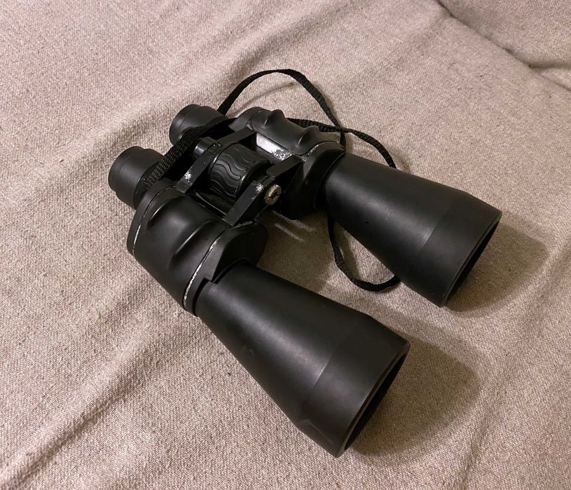 Binoclu cu lentile portocalii, functional, ideal joaca sau incepatori