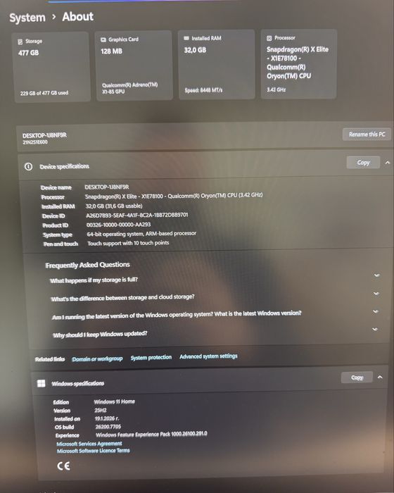 Продавам Lenovo T14s Gen6