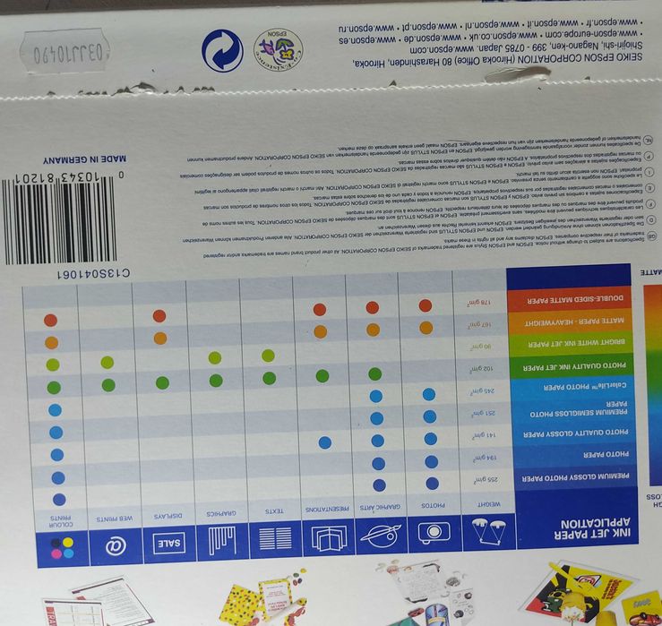 Фотобумага для струйных принтеров