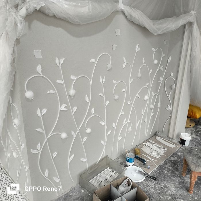 лепнина из гипса, барельеф