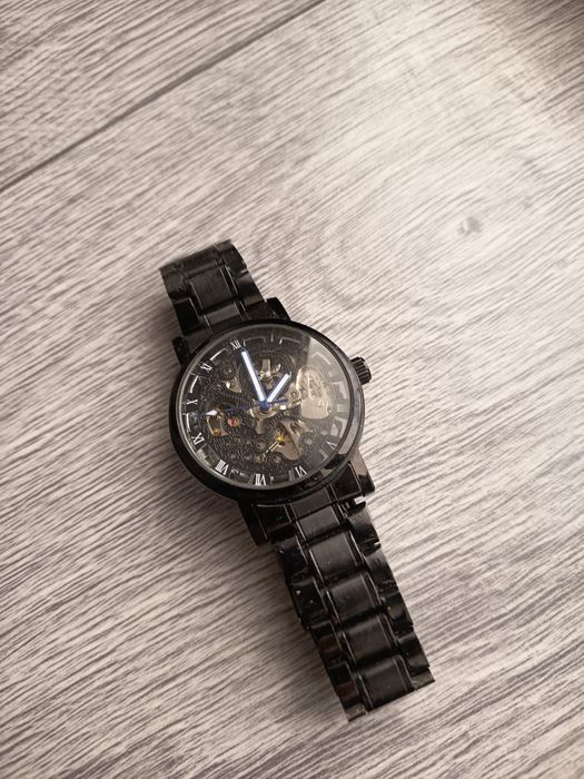 Ceas Automatic Skeleton Black Model Deosebit