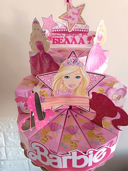 Промоция !Изработка на картонена торта.Цена за едно парче 1лв.Украса з