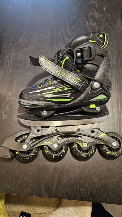 Patine si role 2in1 ajustabile copii