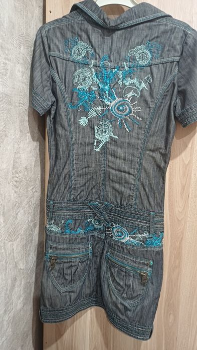 Джинсовое платье