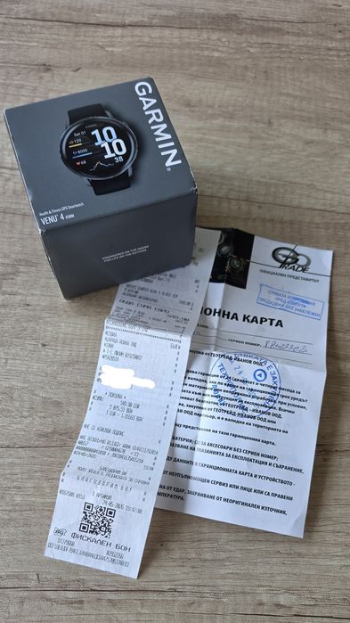 Garmin Venu 4 Black 45 mm 014-00 Black Silicone Band