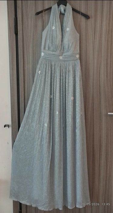 Rochie de gală foarte specială ( albastru deschis )