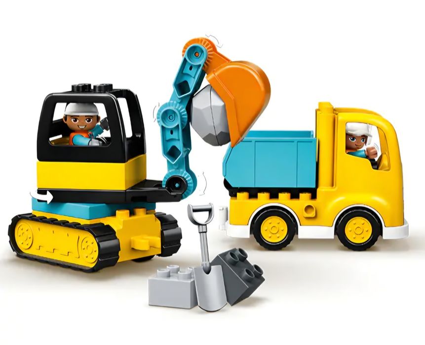 Vand LEGO DUPLO Camion și excavator pe șenile - second hand