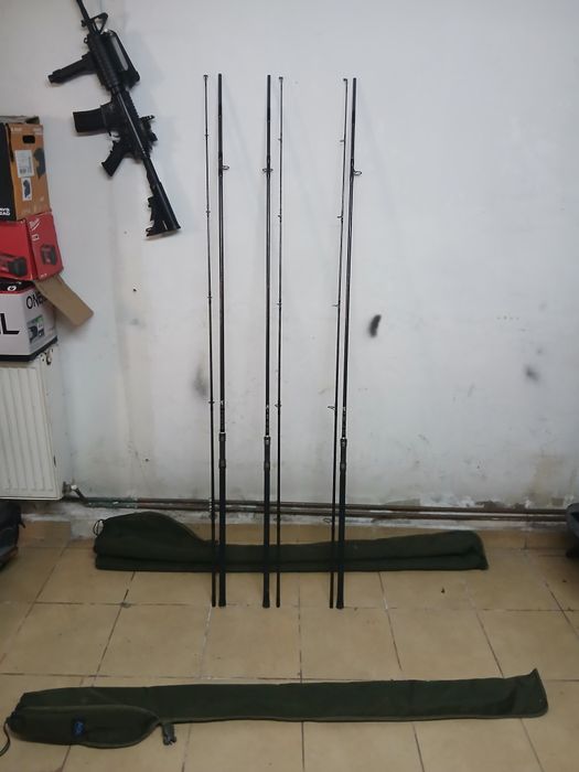 Bete pescuit la Crap Free Spirit 3.80 Carbon  +huse