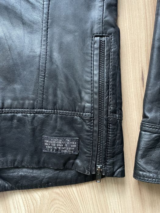 DIESEL / мъжко кожено(естествена) яке M/L