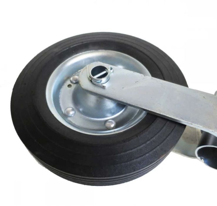 Помощно Опорно Маневрено колело за ремаркета и каравани с гума Ø 200мм