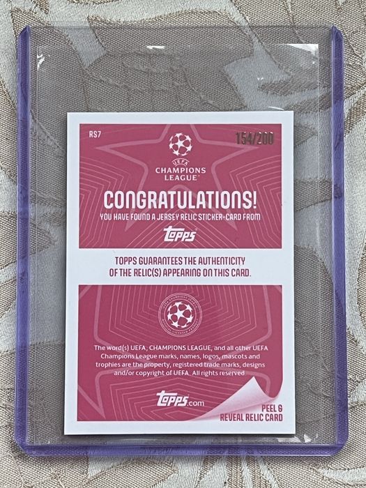 Topps Griezmann Relic /200