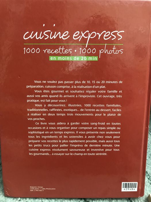 3 кулинарни книги на френски език