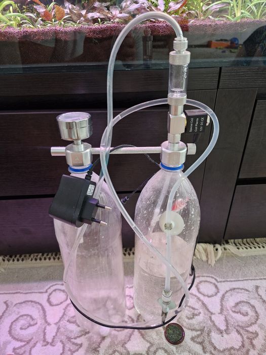 Аквариум. СО два система