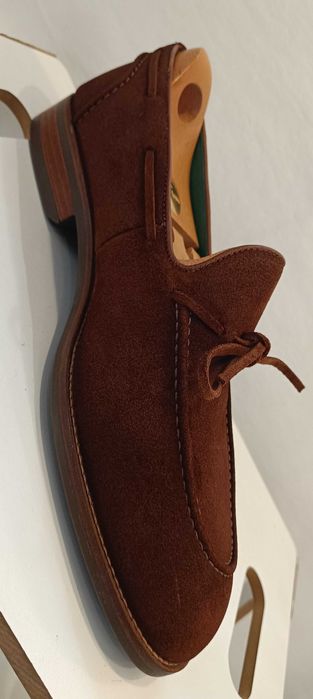 Pantofi loafer tassel 45 premium Massimo Dutti NOI piele naturala