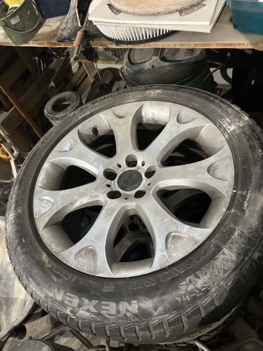 Jante originale BMW X5 R19 +anvelope255/50 R19 All Season NEXEN + TPMS