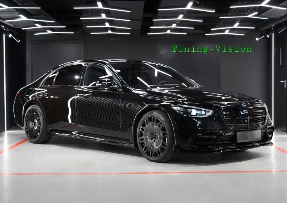 W223 BRABUS пакет LED, лип, спойлер багажник, дифузьор, накрайници
