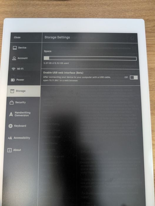 Tableta Remarkable 1st gen