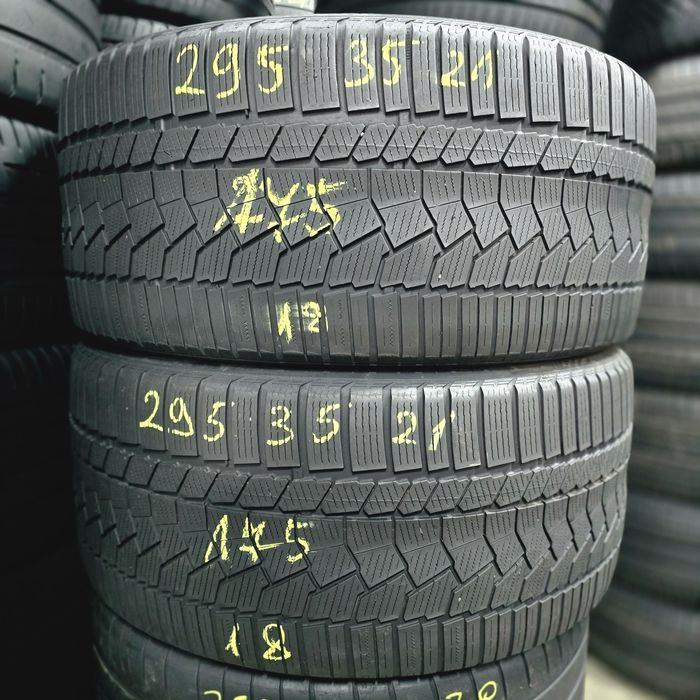 2x 295/35/21 M+S CONTINENTAL Stare excelentă