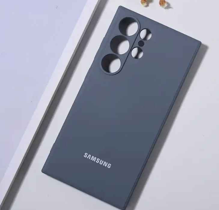 Samsung S25,S24,S23,S22 всички модели кейс с лого,8цвята,микрофибър