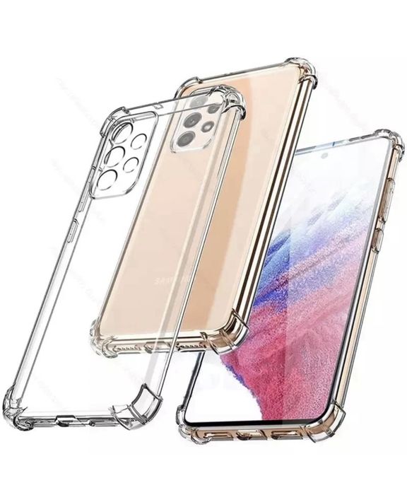 Husa Silicon Bumper Soc Wave Clear Samsung A53/A52S/A54/A55/A16/A36/A56/A37/A57