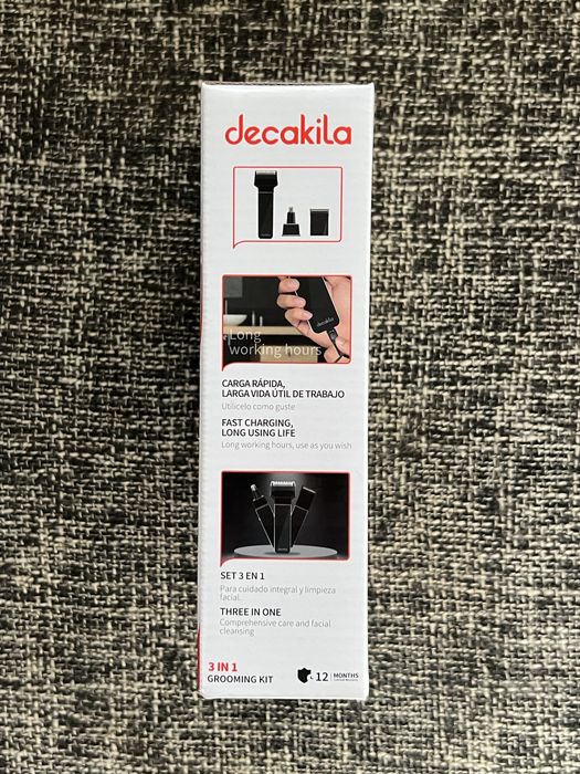 Тример (комплект) 3 в 1 за брада, коса и нос DECAKILA