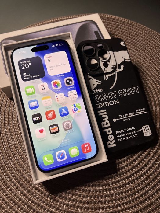 IPhone 15 Pro Blue Titanium