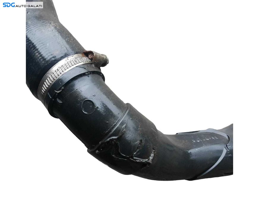 Conducta Tub Tubulatura Intercooler cu o Prindere Rupta Volkswagen Passat B7 1.6 TDI 2010 - 2015 Cod 1K0145840AA [M9632]