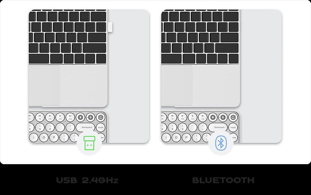 Клавиатура беспроводная Xiaomi MiiiW AIR85 Bluetooth Dual ModelMWXKT01