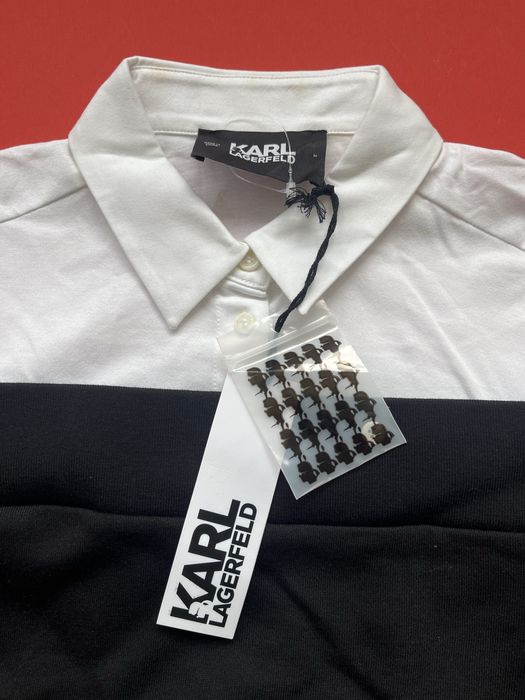 Karl Lagerfeld : Off Shoulder Mix-Sweat НОВА М / Оригинал