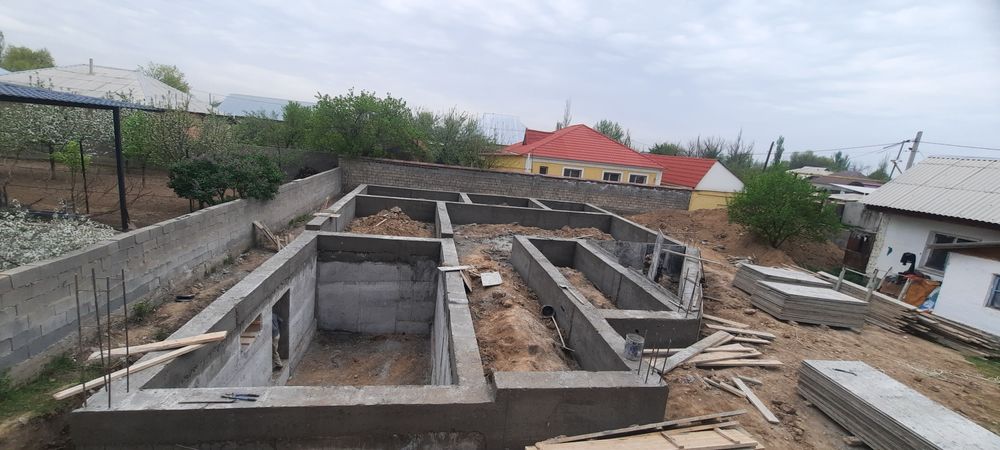 Забор,фундамент құямыз