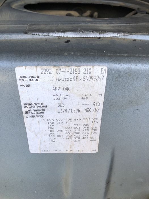 Блок оборудван за Ауди 2.0 ТДЙ