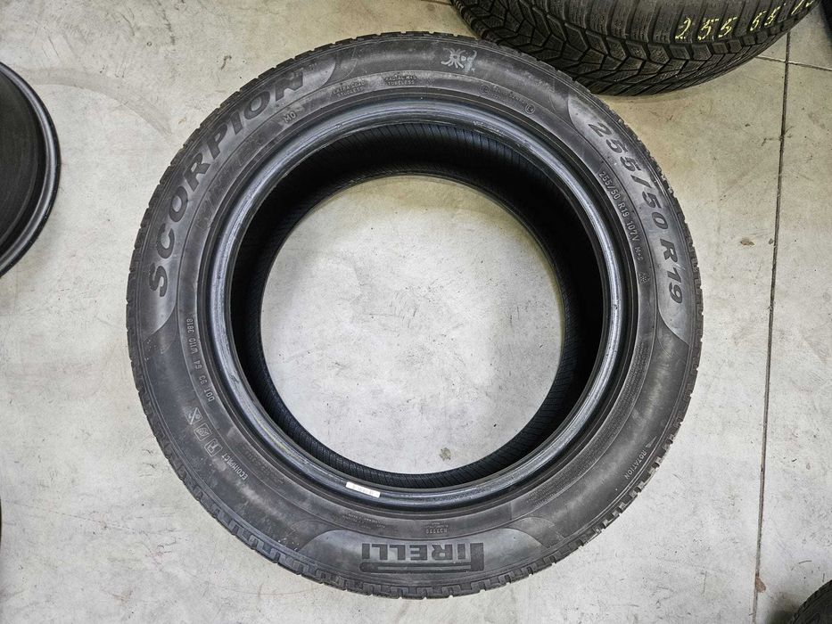 4 Anvelope IARNA 255.50.19 'Pirelli' [dot 2022] ; stare foarte buna