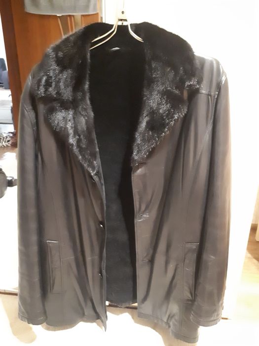 Дубленка - куртка кожанная
