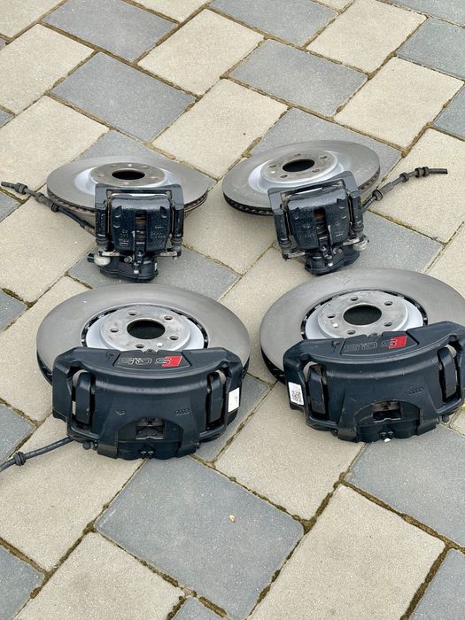 Kit frane Audi 380 mm fata 330 mm spate frane SQ5 A6 A7 A8 A5 A4