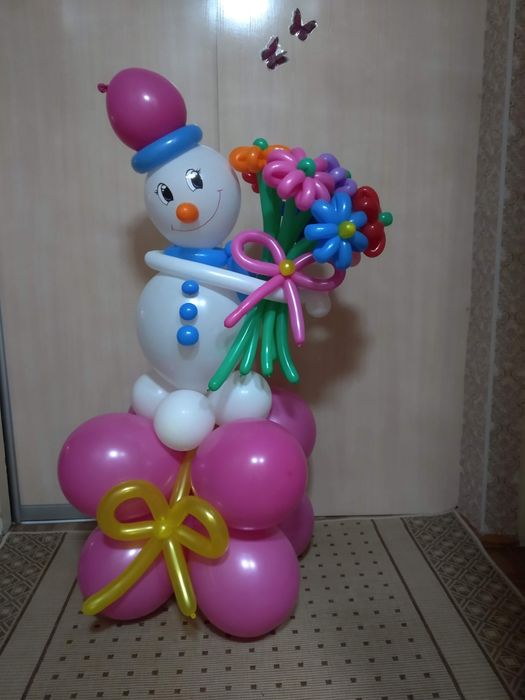 Фигурки из шариков