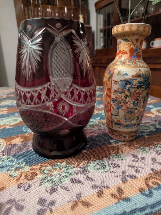 Vaze vintage, sticla groasa sau ceramica