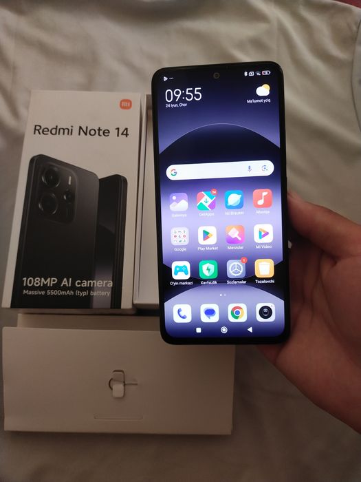 Redmi Note 14 | 12/128GB Karobka bor