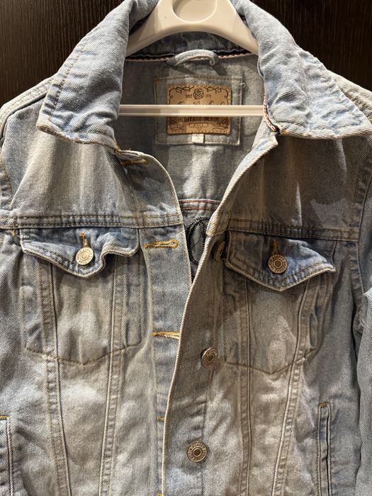 Дънково детско яке с бродерия пролет/ есен преходно