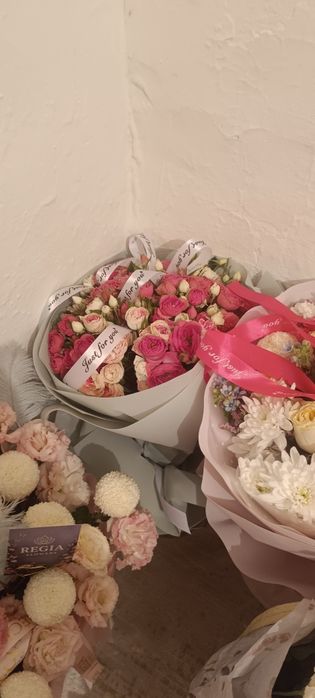 Цветы бу букет есть разное