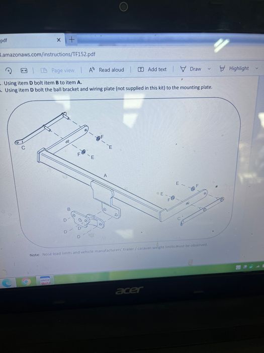 Carlig remorcare ford focus hatchback 1998-2005