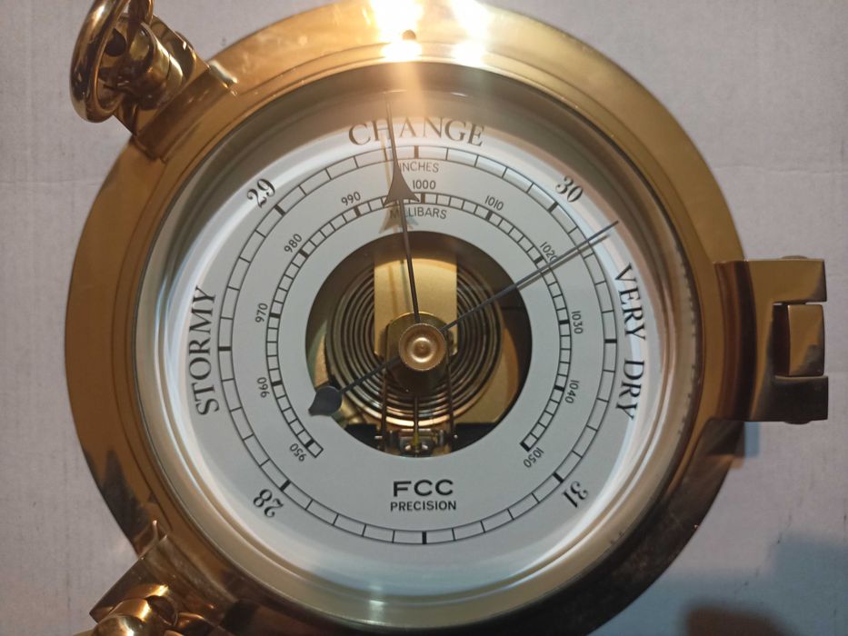 Set barometru + ceas marina FCC