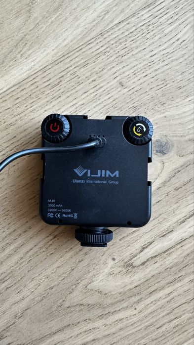 Lampă video LED Ulanzi VL81 | Lampă de cameră 3200–5600K