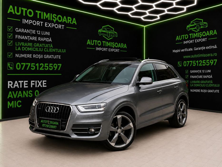 Audi Q3 S-Line Quattro 2015 Motor 2.0 TFSI Garanție Finanțare Livrare gratuita
