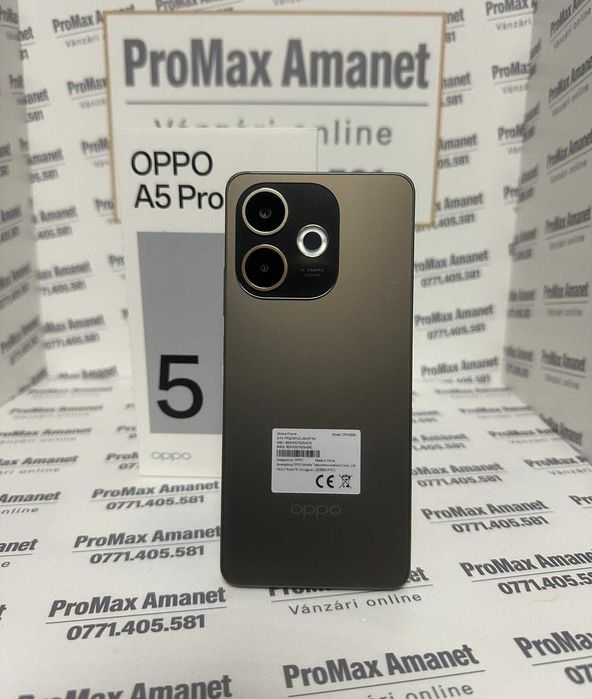 Oppo A5 Pro 8gb/256gb Nou ProMax Amanet