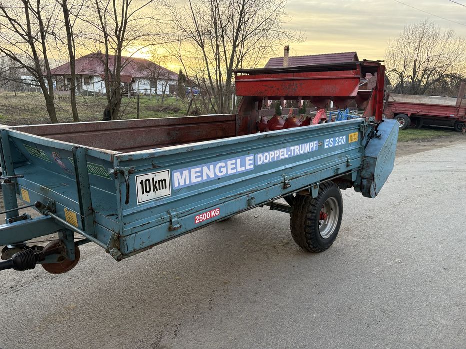 Mig gunoi 2,5 tone dupa tractor